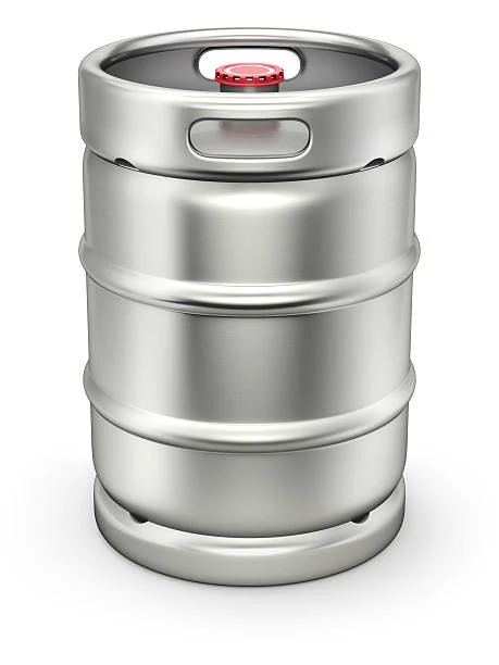 Produktbild von 5l Edelstahl Bierfass (KEG) – Mit Deckel & Sicherheitsventil, Leichte Transportmängel Möglich